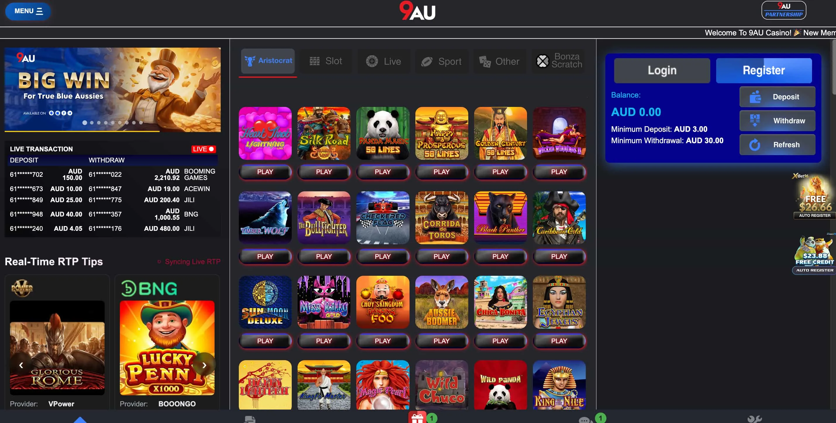 9AU Casino: Key Facts at a Glance